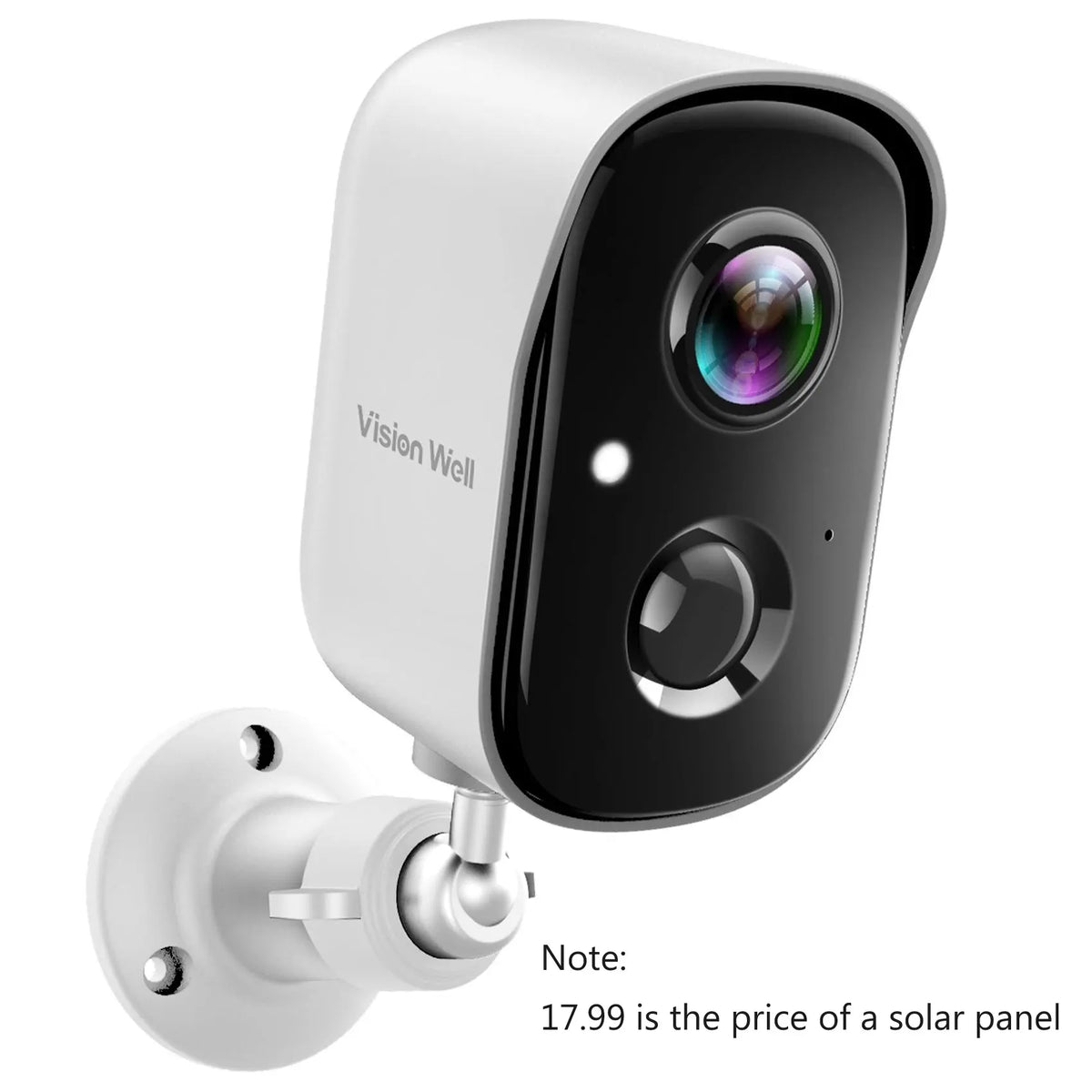 Stay Secure with Vision Well's Solar-Powered Wireless Security Camera! 🌞📹 1080P HD, 2-Way Audio, and Easy Installation for Ultimate Peace of Mind! #HomeSecurity #SmartHome