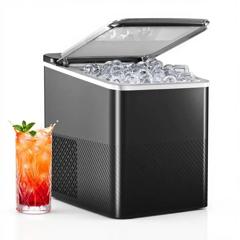 Chill Out Anywhere! ❄️ Meet the 2024 EUHOMY Portable Ice Maker – 26Lbs of Ice in Just 24Hrs, 9 Cubes in 6 Mins! Perfect for Home, Kitchen, Camping & RV Adventures! 🧊✨ #IceMaker #SummerVibes