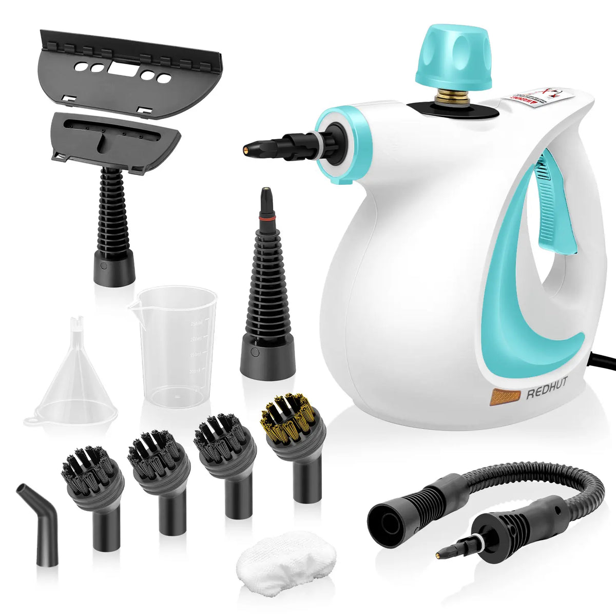 Transform your cleaning routine with the Redhut 2026 Portable Steam Cleaner! 💧✨ Lightweight, compact, and chemical-free, it comes with 12 accessories for a sparkling home. Safe for the whole family! 🏡💚 #CleanWithSteam #HomeEssentials