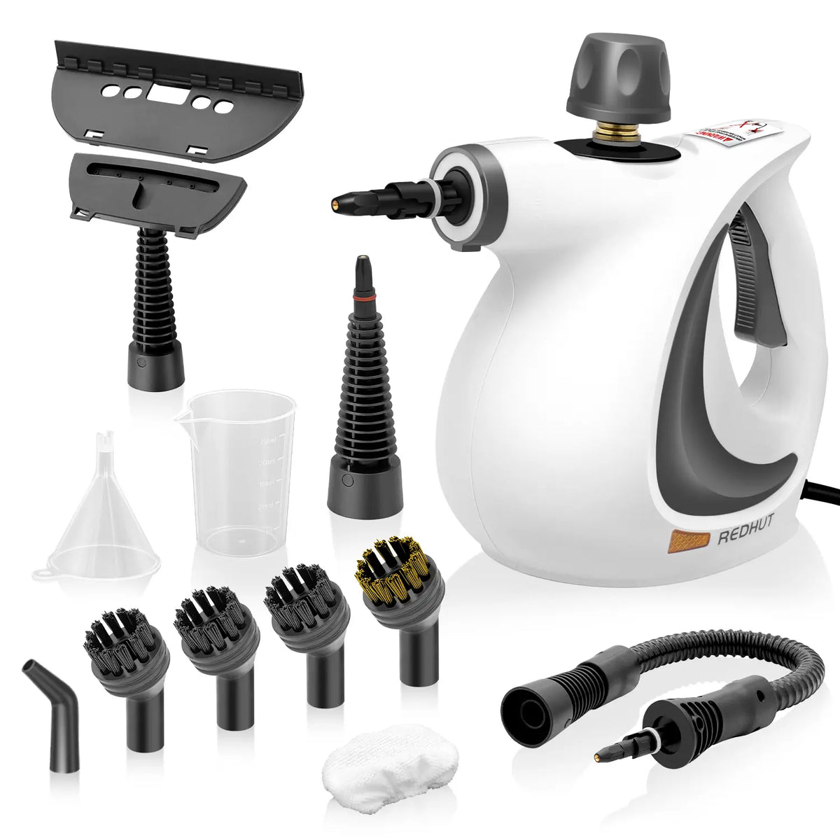 Transform your cleaning routine with the Redhut 2026 Portable Steam Cleaner! 💧✨ Lightweight, compact, and chemical-free, it comes with 12 accessories for a sparkling home. Safe for the whole family! 🏡💚 #CleanWithSteam #HomeEssentials