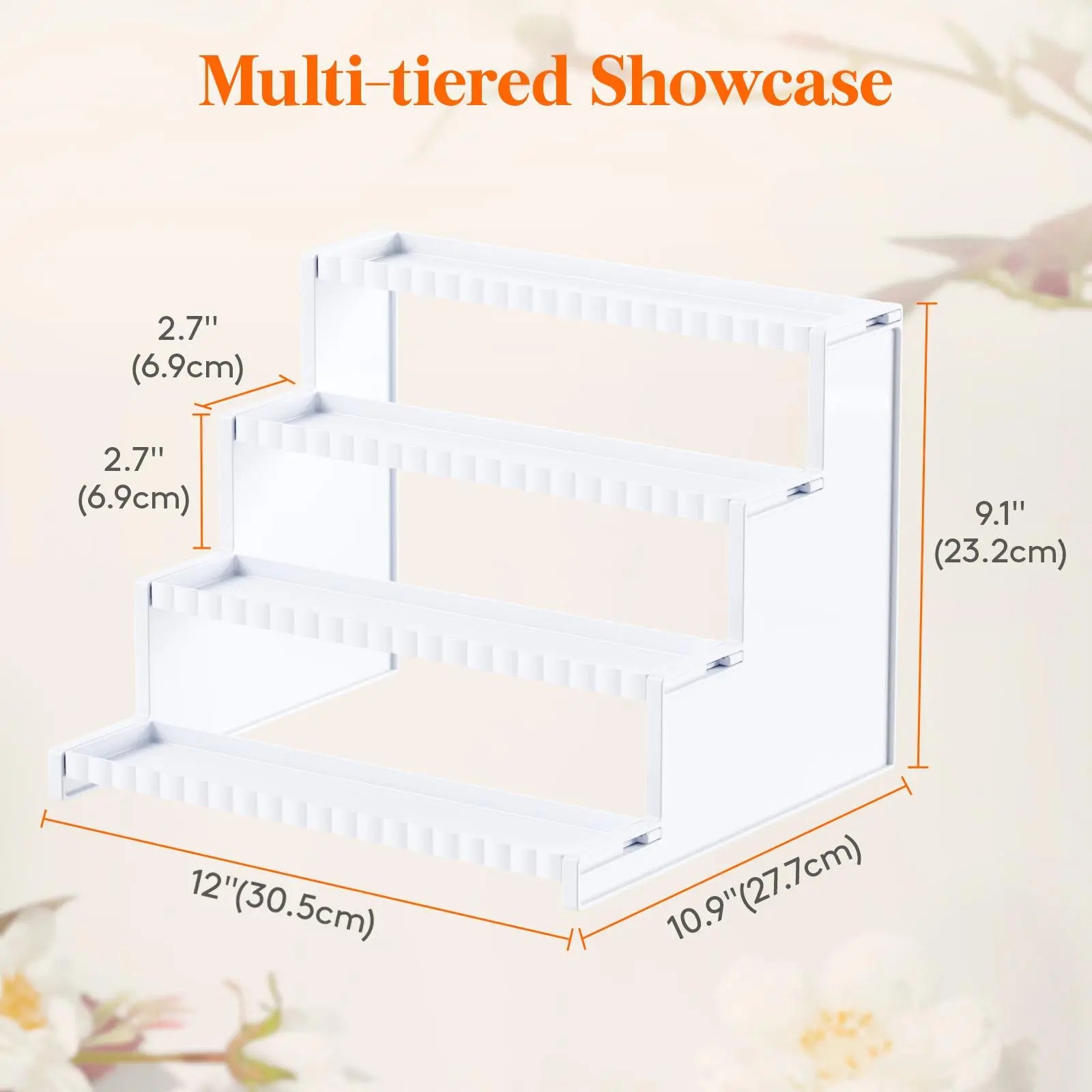 Elevate Your Space with the Lifewit 12" Display Stand - Perfect for Vanity Accessories, Cupcakes & More! #DormRoomInspo #HomeOrganization #CollegeEssentials