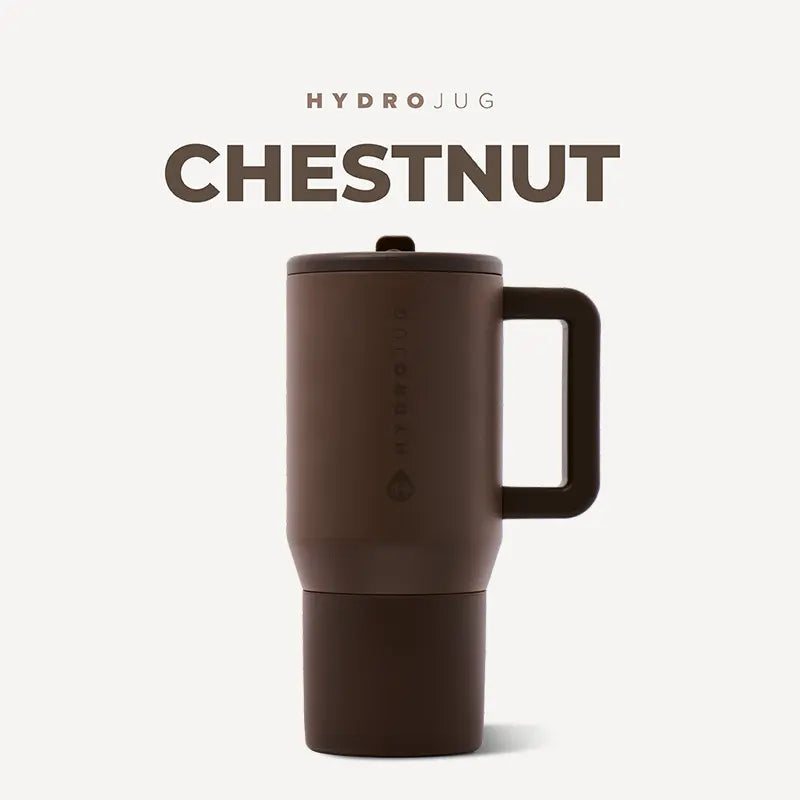 Hydrojug Traveler | Leak-Proof Insulated Tumbler with Flip Straw & Cup Holder Fit Flasks Lid Drinkware Leakproof Tumbler