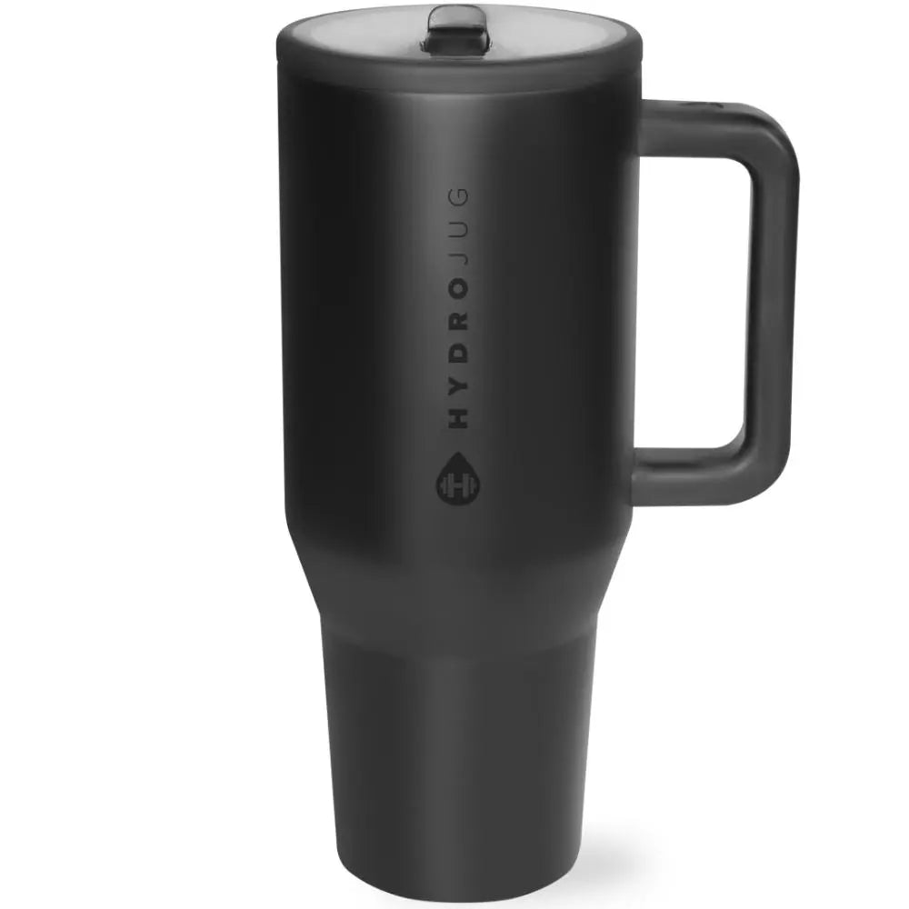 Hydrojug Traveler | Leak-Proof Insulated Tumbler with Flip Straw & Cup Holder Fit Flasks Lid Drinkware Leakproof Tumbler