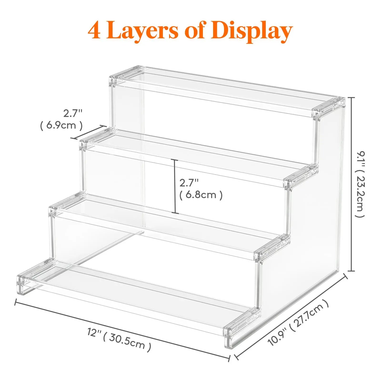 Elevate Your Space with the Lifewit 12" Display Stand - Perfect for Vanity Accessories, Cupcakes & More! #DormRoomInspo #HomeOrganization #CollegeEssentials