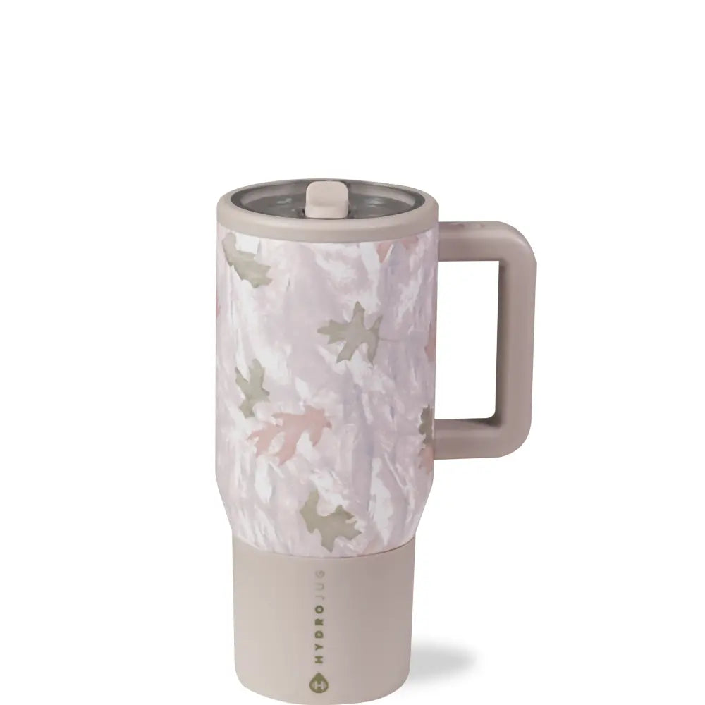 Hydrojug Traveler | Leak-Proof Insulated Tumbler with Flip Straw & Cup Holder Fit Flasks Lid Drinkware Leakproof Tumbler