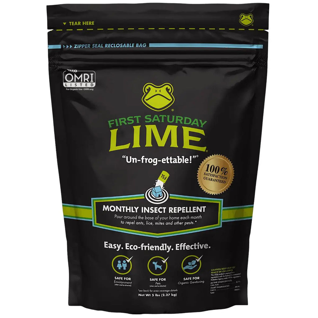 Say goodbye to pesky bugs! 🌿✨ First Saturday Lime is your pet-friendly insect repellent and deodorizer for home, garden, yard, and chicken coop. Keep your space safe and fresh! 🐾🦟 #PestControl #HomeGarden