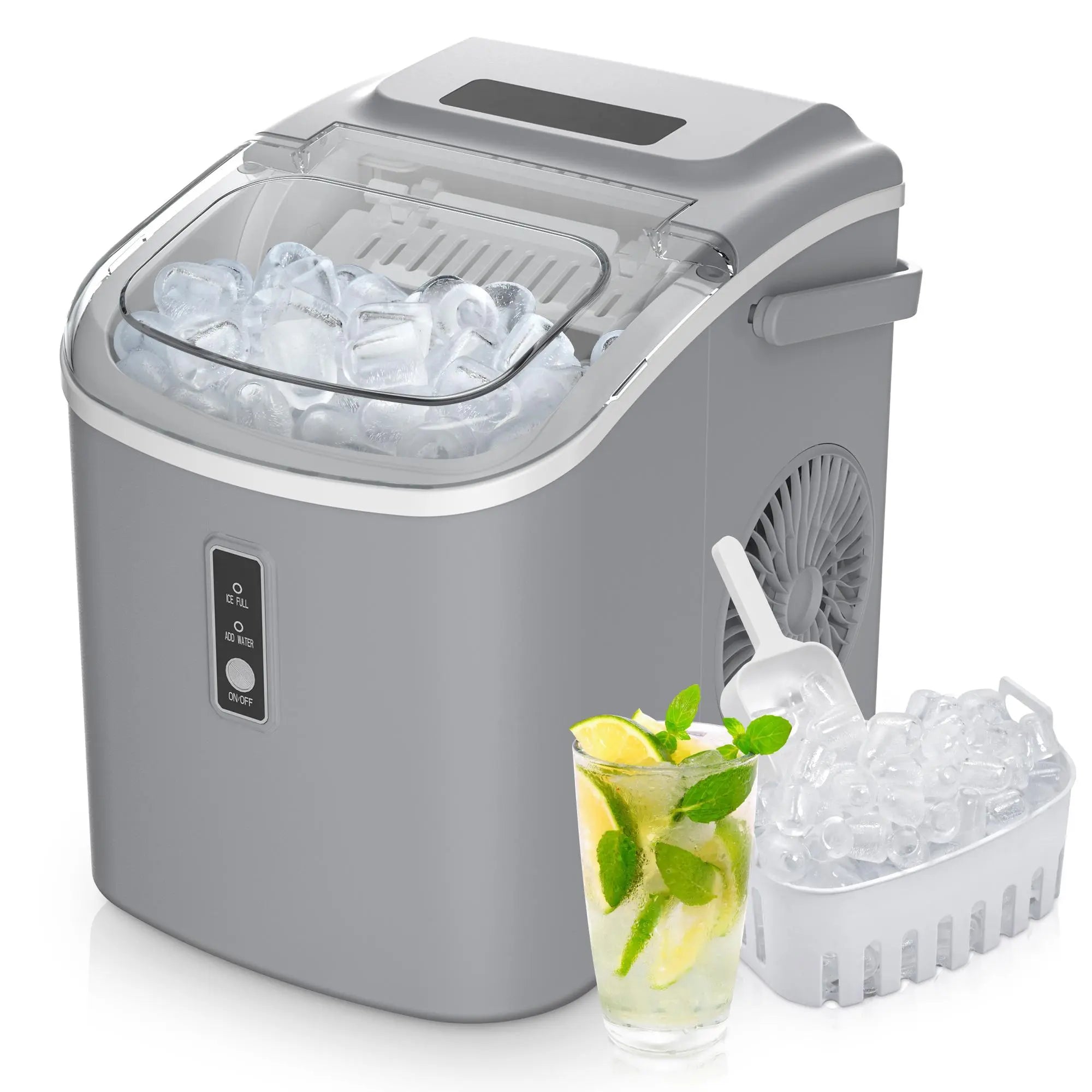 Chill Out Anywhere! ❄️ Meet the 2024 EUHOMY Portable Ice Maker – 26Lbs of Ice in Just 24Hrs, 9 Cubes in 6 Mins! Perfect for Home, Kitchen, Camping & RV Adventures! 🧊✨ #IceMaker #SummerVibes