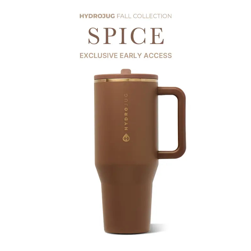 Hydrojug Traveler | Leak-Proof Insulated Tumbler with Flip Straw & Cup Holder Fit Flasks Lid Drinkware Leakproof Tumbler