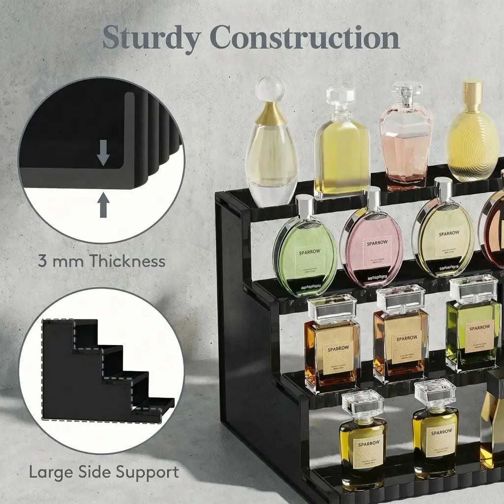Elevate Your Space with the Lifewit 12" Display Stand - Perfect for Vanity Accessories, Cupcakes & More! #DormRoomInspo #HomeOrganization #CollegeEssentials