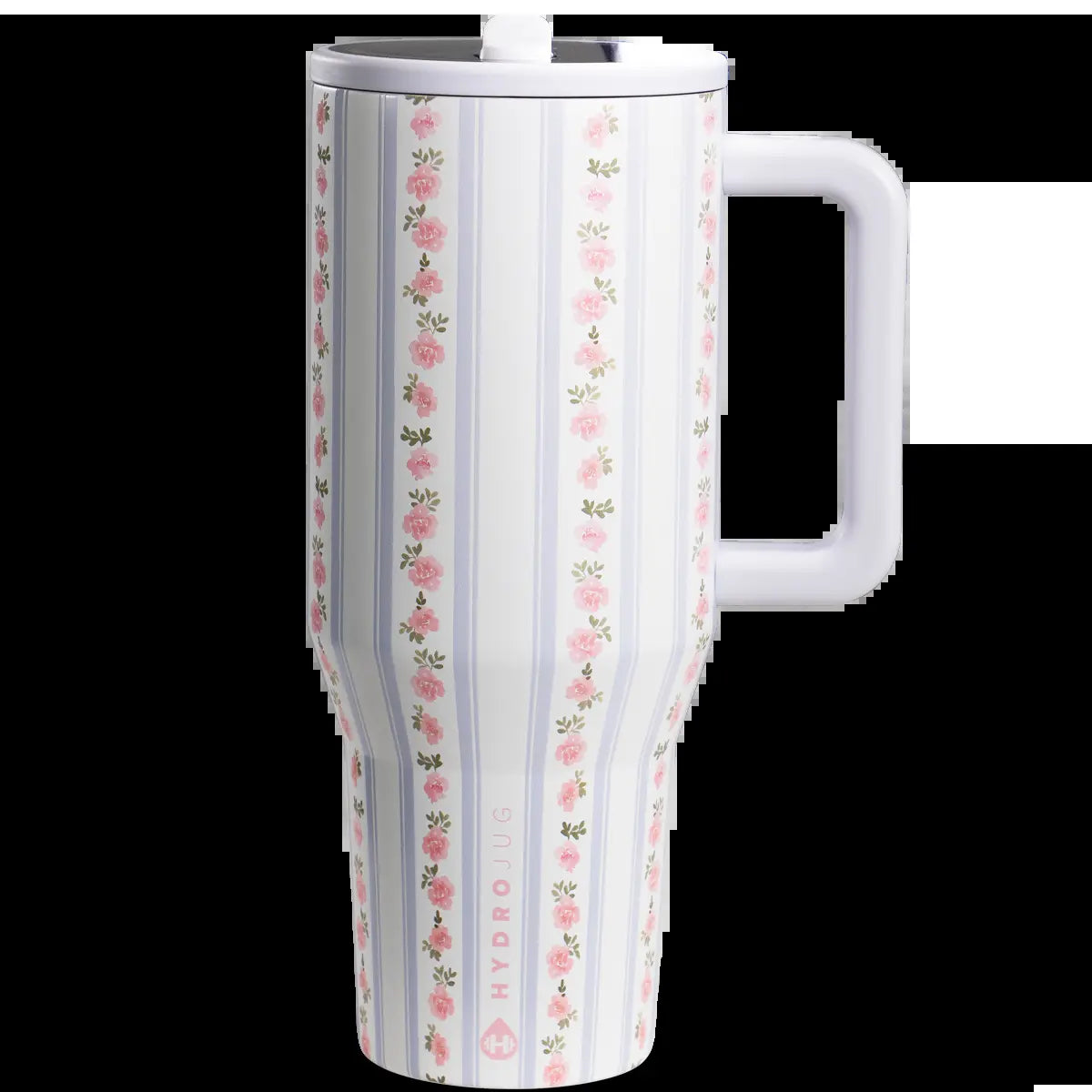 Hydrojug Traveler | Leak-Proof Insulated Tumbler with Flip Straw & Cup Holder Fit Flasks Lid Drinkware Leakproof Tumbler