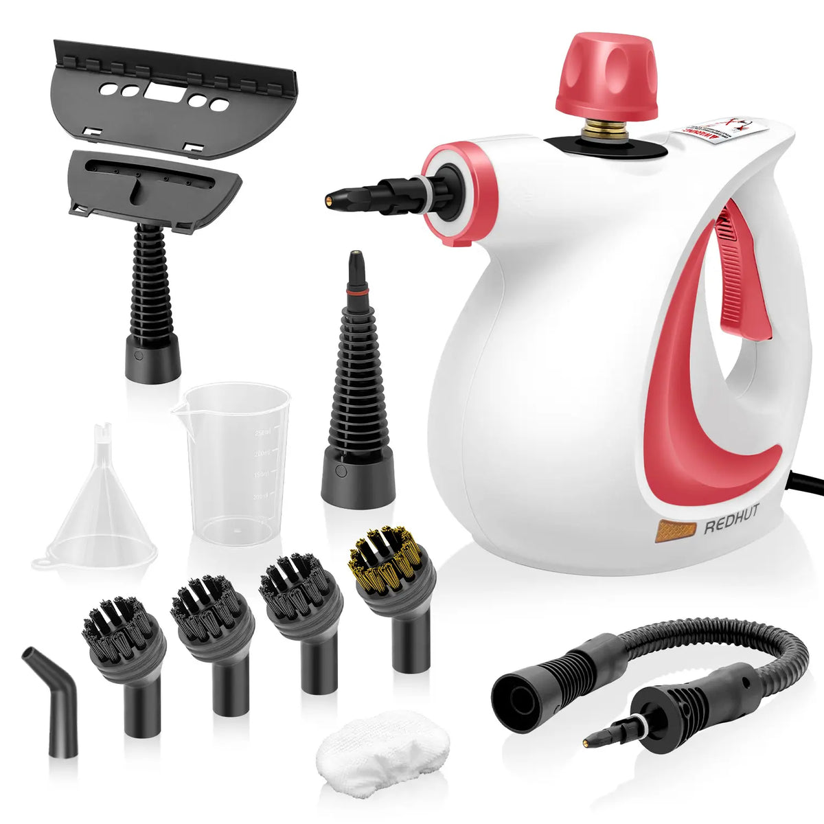 Transform your cleaning routine with the Redhut 2026 Portable Steam Cleaner! 💧✨ Lightweight, compact, and chemical-free, it comes with 12 accessories for a sparkling home. Safe for the whole family! 🏡💚 #CleanWithSteam #HomeEssentials