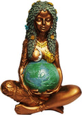 Mother Earth Statue, Fertility Nature Gaia Goddess Statue, Wiccan Altar Table Supplies