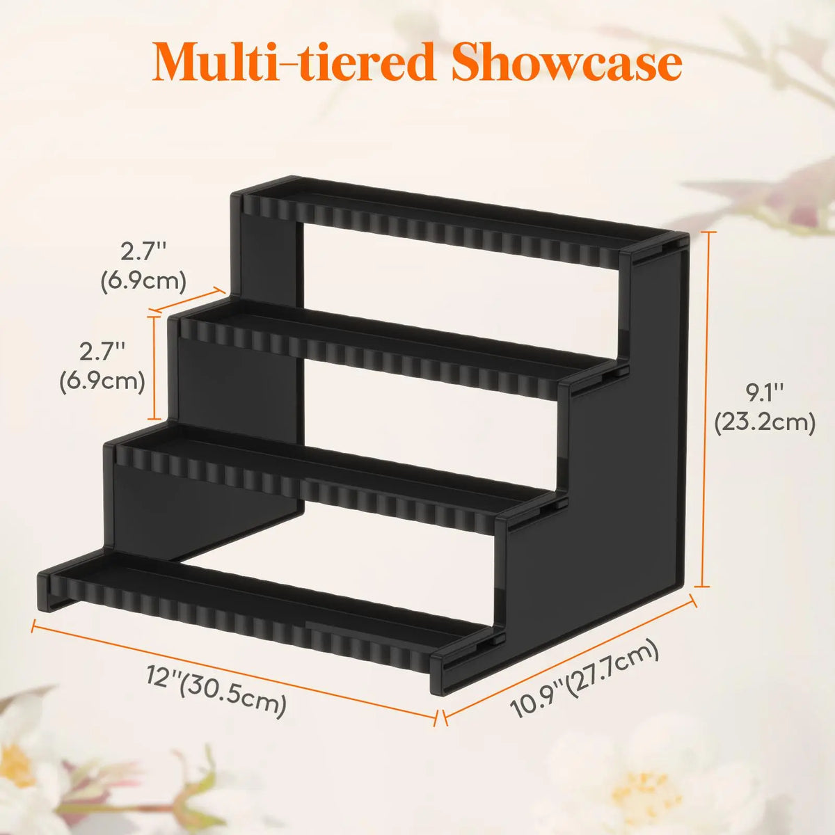 Elevate Your Space with the Lifewit 12" Display Stand - Perfect for Vanity Accessories, Cupcakes & More! #DormRoomInspo #HomeOrganization #CollegeEssentials