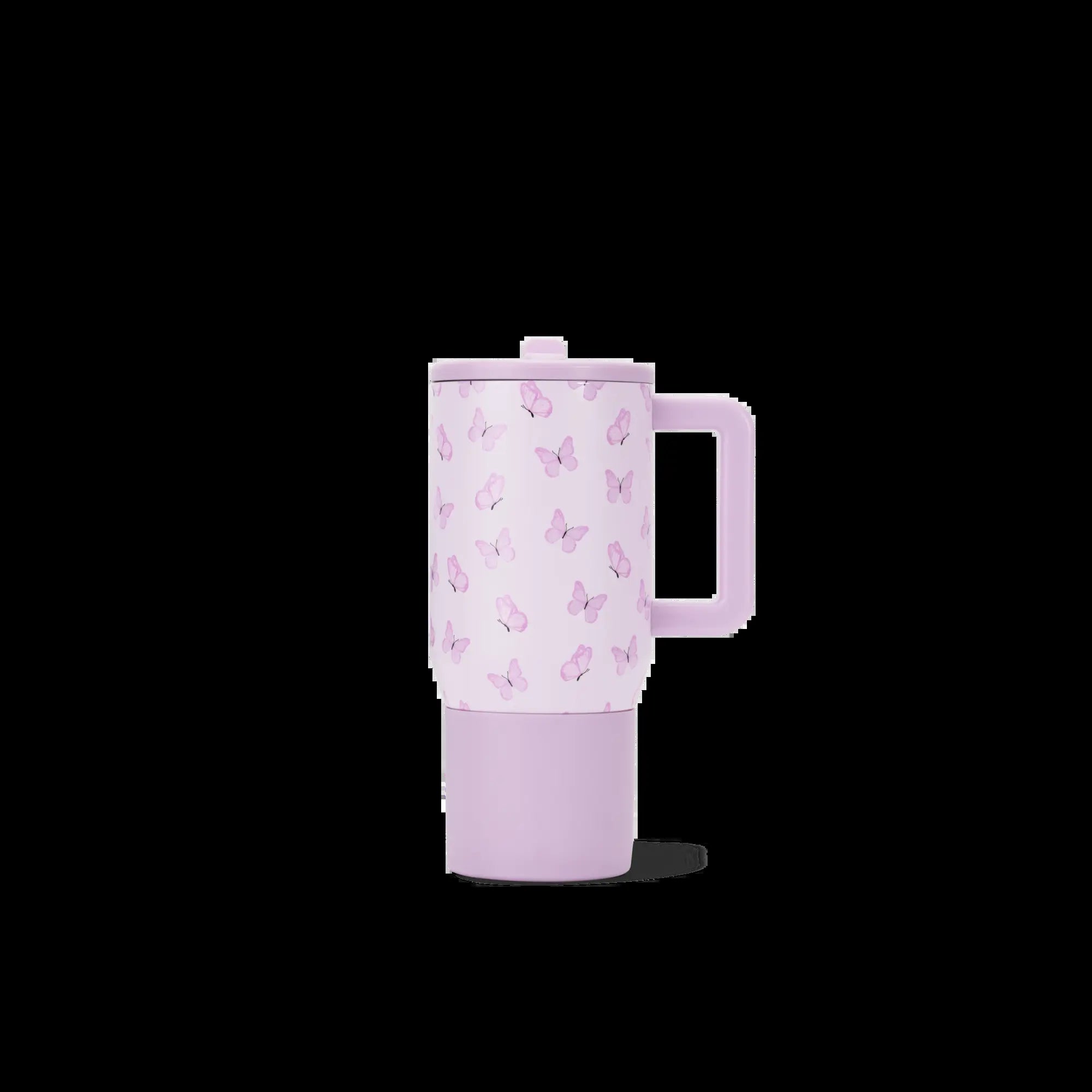 Hydrojug Traveler | Leak-Proof Insulated Tumbler with Flip Straw & Cup Holder Fit Flasks Lid Drinkware Leakproof Tumbler