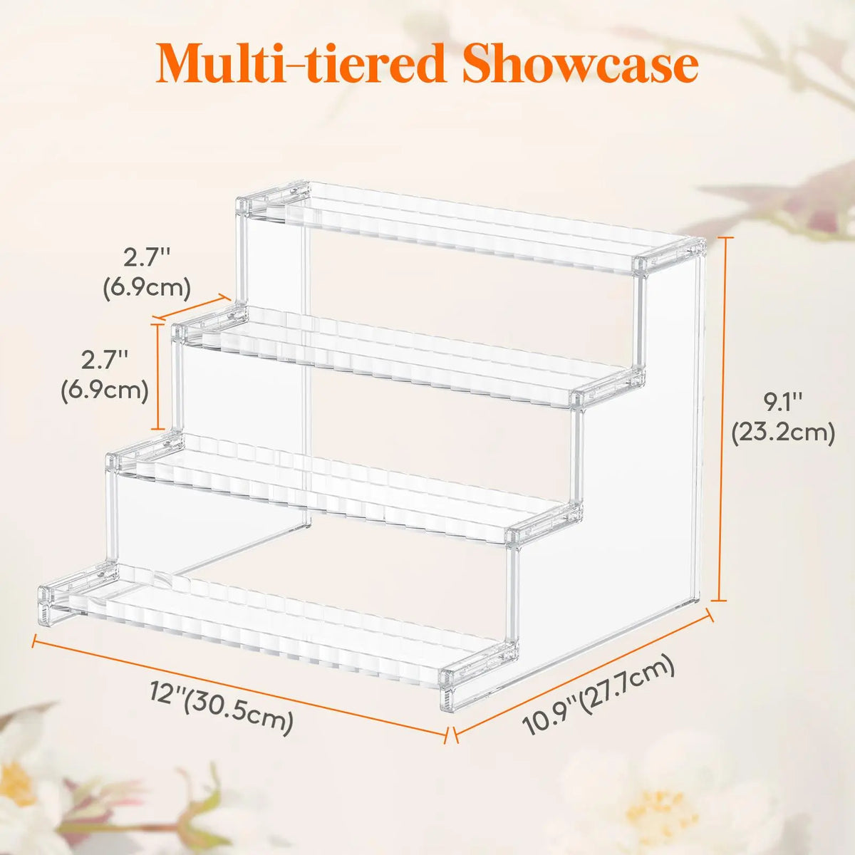 Elevate Your Space with the Lifewit 12" Display Stand - Perfect for Vanity Accessories, Cupcakes & More! #DormRoomInspo #HomeOrganization #CollegeEssentials