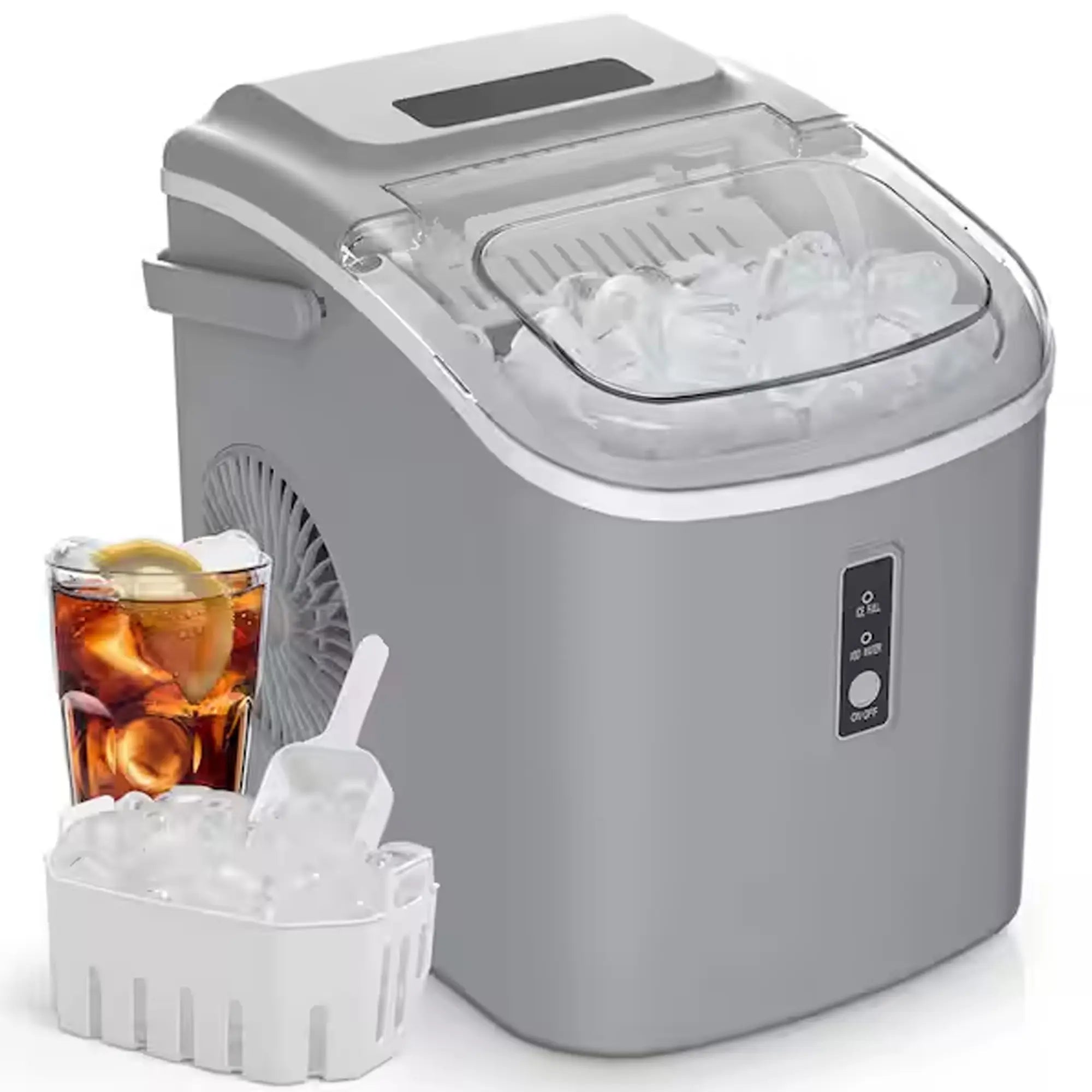 Chill Out Anywhere! ❄️ Meet the 2024 EUHOMY Portable Ice Maker – 26Lbs of Ice in Just 24Hrs, 9 Cubes in 6 Mins! Perfect for Home, Kitchen, Camping & RV Adventures! 🧊✨ #IceMaker #SummerVibes