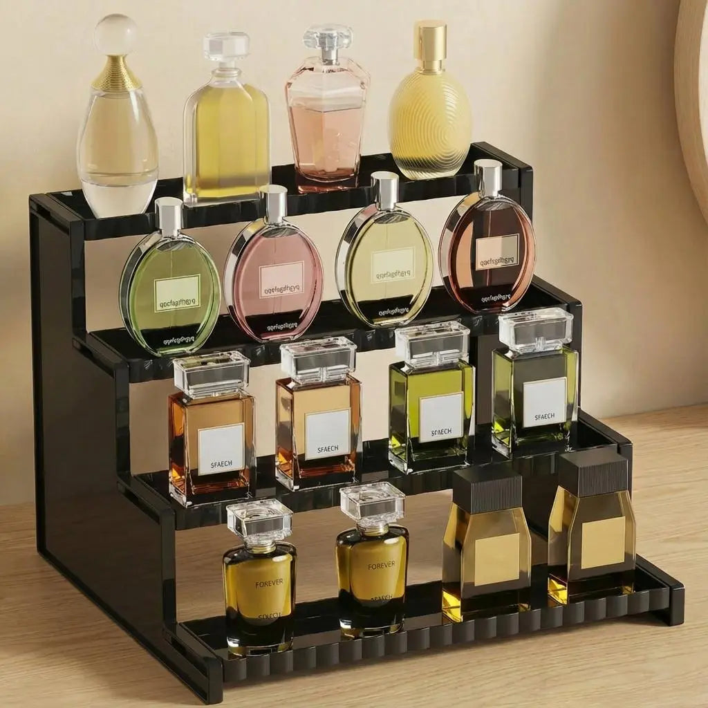 Elevate Your Space with the Lifewit 12" Display Stand - Perfect for Vanity Accessories, Cupcakes & More! #DormRoomInspo #HomeOrganization #CollegeEssentials